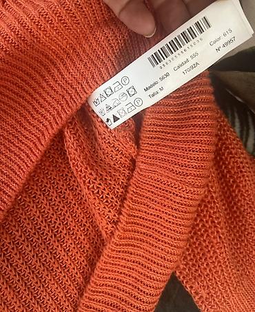 massımo: Sviter, Massimo Dutti, M, rəng - Narıncı — 3