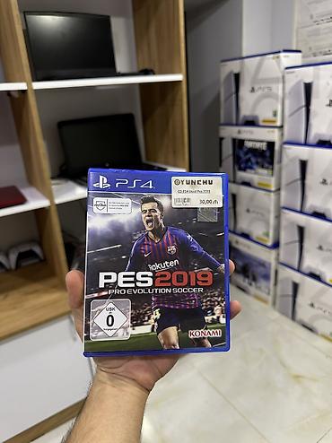pes 2018 ps 4: PS4 üçün PES 2019 (Pro Evolution Soccer) disk Ideal veziyyetde! - — 1