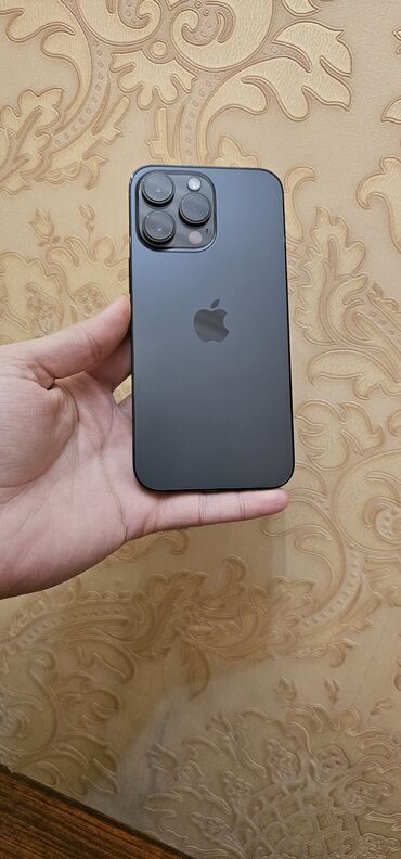 i̇phon 8: IPhone 14 Pro Max, 512 GB, Qara, Simsiz şarj, Face ID, Barmaq izi