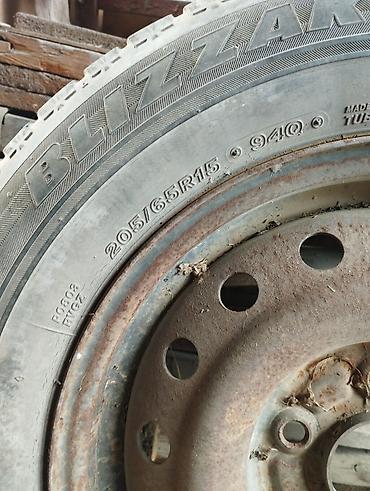 шины r15 б у: Колеса в сборе 205 / 60 / R 15, Зима, Б/у, 1 шт, Легковые, Железные, отверстий - 5 — 2