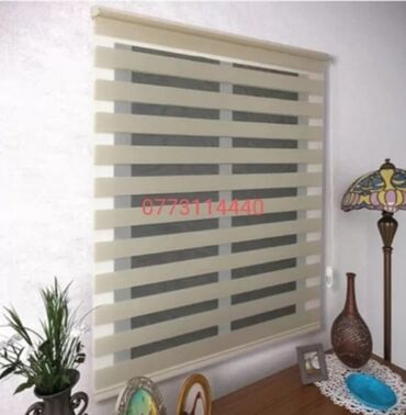 Jalüzlər: Zebra jalüz pərdə - İki qatlı zebra sistemi: şəffaf və qapalı — 5