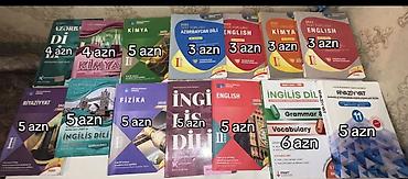 kitab sifarişi: Müxtəlif fənlər üzrə test topluları və dərs vəsaitləri. Şəkildə — 1
