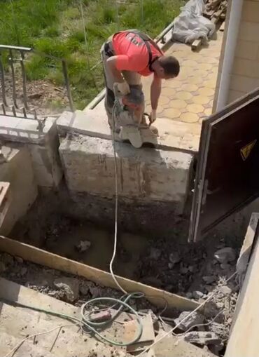 Beton işləri: Beton kesme desme xidmeti beton kesen beton kesimi sesiz vibrasiyasiz — 8