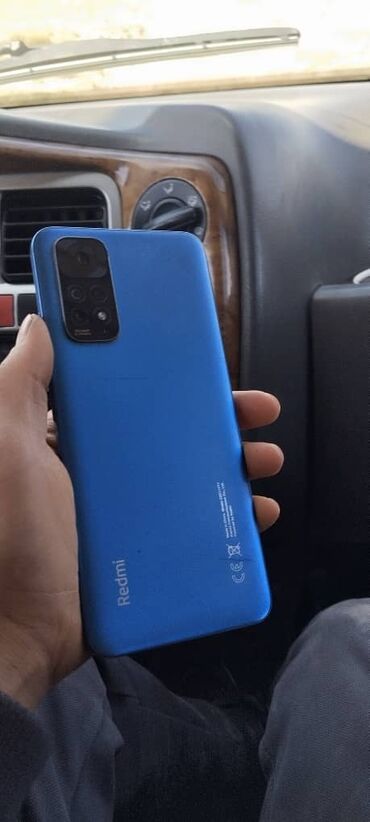 гугл телефон бишкек: Redmi, Redmi Note 11, Колдонулган, 128 ГБ, түсү - Көк, 2 SIM