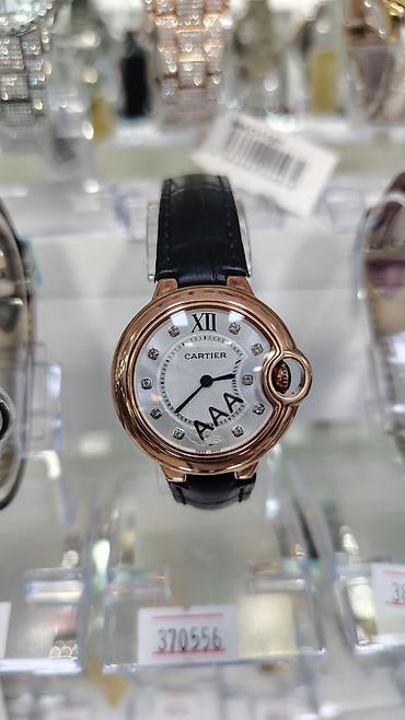 lv saat: Cartier Ballon Bleu üslubunda zərif qadın saatları - Korpus: parlaq — 9