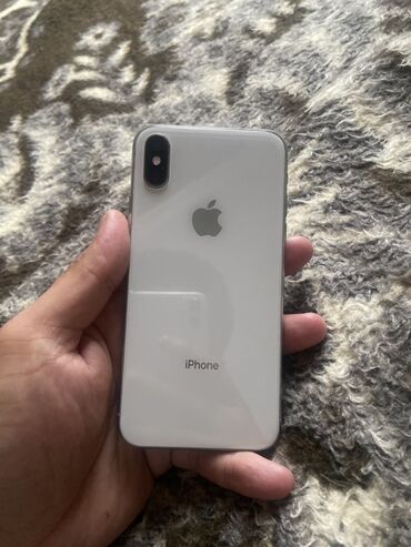 айфон 5 новый: IPhone X, Серебристый, Face ID