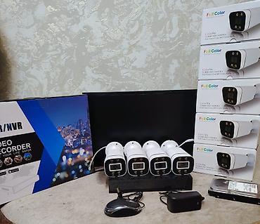 səs karti: Monitor 20 Ekran DVR 4 çıxışlidir (Təzədir) 2025 Telefondan izləmə 4 — 1