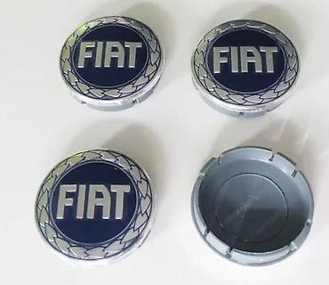 obe: Cepovi za felne Fiat - plavi. Dvodelni cepovi za aluminijumske felne — 1