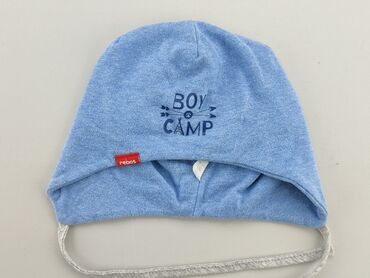 błękitna czapka: Czapeczka, 6-9 m, stan - Dobry