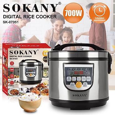 мультипекарь sokany: Цифровая мультиварка-рисоварка SOKANY SK-07051 - Мощность: 700 Вт - — 1