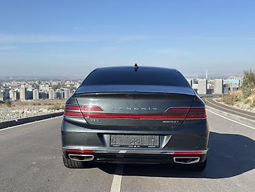 Унаа: Genesis G90 3.3T (AWD) - Кузов: представительский седан, тёмно‑серый — 4