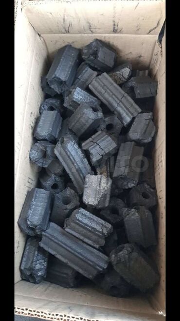 Угольные брикеты: Древесный уголь брикетированный Оптом со склада Брикеты — 12