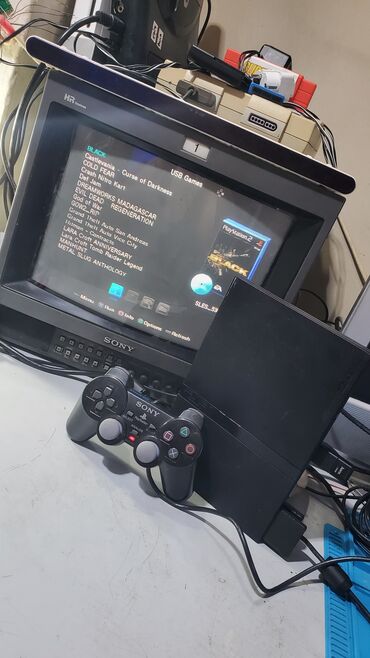 сони плейстешн: Легендарная playstation 2, прошитая freemcboot, запуск игр с флешки