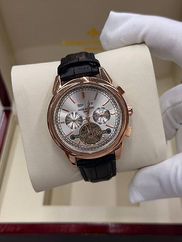 patek philippe geneve: Часы Patek Philippe, механические, с открытым балансом — 4
