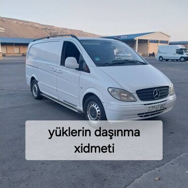 mercedes vito satilir: Şeher etrafi ve rayonlara yuklerin dasinma xidmeti tikinti