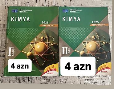 DİM vəsaitləri və test topluları satılır. Mövcud kitablar: - **Kimya lalafo.az -da DİM vəsaitləri və test topluları satılır. Mövcud kitablar: - **Kimya