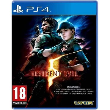 PS4 (Sony Playstation 4): Ps4 resident evil 5