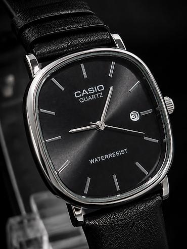часы casio: Casio Quartz — классические наручные часы с датой. - Тип механизма — 3