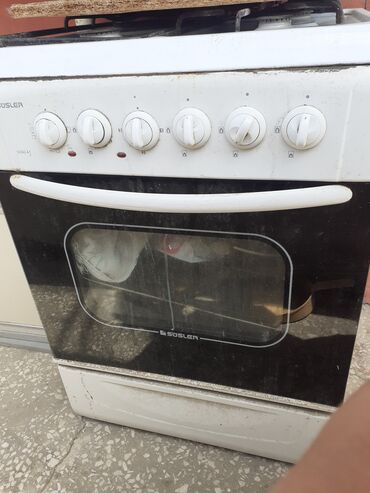işlənmiş qaz: Plitə Qazlı, Ayrıca dayanan, 4 gözlü, İşlənmiş