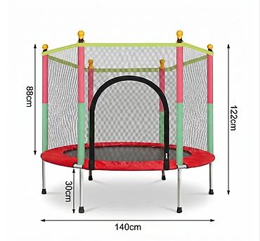 philippe model patike: Dečiji trampolin sa zaštitnom mrežom – Ø 1,4 m Specifikacije: - — 3