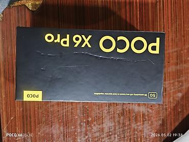 Poco: Poco X6 Pro 5G, 512 GB, rəng - Qara, Sensor — 8