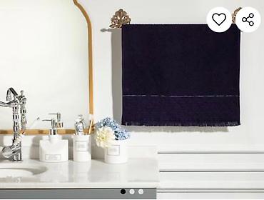 desmal sixan: Hamam üçün Yeni rəng - Göy Pambıq Dəsmal, Ünvandan götürmə, Ödənişli çatdırılma — 5