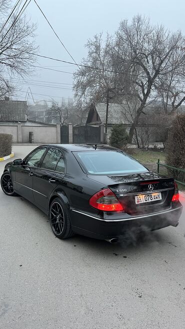 Mercedes-Benz: Mercedes-Benz E-Class: 2007 г., 5.5 л, Автомат, Бензин, Седан — 2