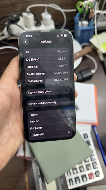 iphone 13 qiyməti irşad: IPhone 13, 128 GB, Yaşıl, Face ID — 7