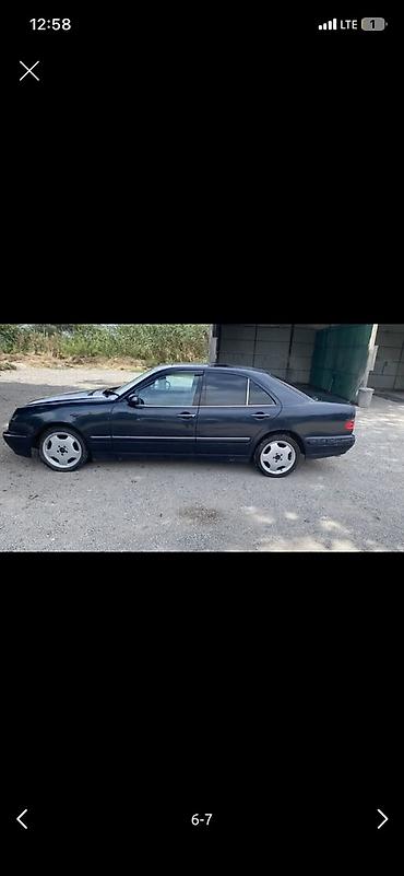 бампер задний w210: Mercedes-Benz E-Class: 1998 г., 3.2 л, Автомат, Бензин, Седан — 3