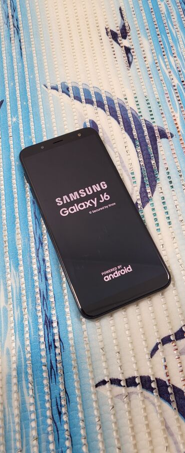 смартфоны бу купить: Samsung Galaxy J6 2018, Б/у, 32 ГБ, цвет - Черный, 2 SIM
