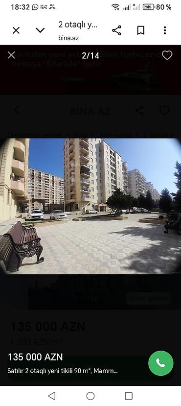 şəki ev alqı satqısı: 2 otaqlı, Yeni tikili, 90 kv. m — 1