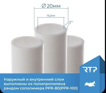Электрические щиты: Труба для водопровода Материал: Полипропилен (ПП)