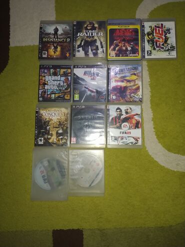PS3 (Sony PlayStation 3): Диски на ps3:resistance2 300som Fuel 250som Stuntman ignition 250som