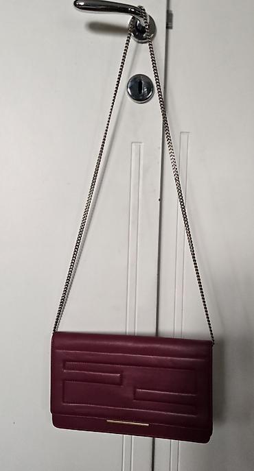 Torbe: Fendi Tube Leather Wallet on Chain, kožna pismo torba, kao novcanik — 11