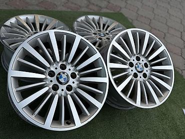 f33: Литые Диски R 18 BMW, Комплект, отверстий - 5, Б/у — 3