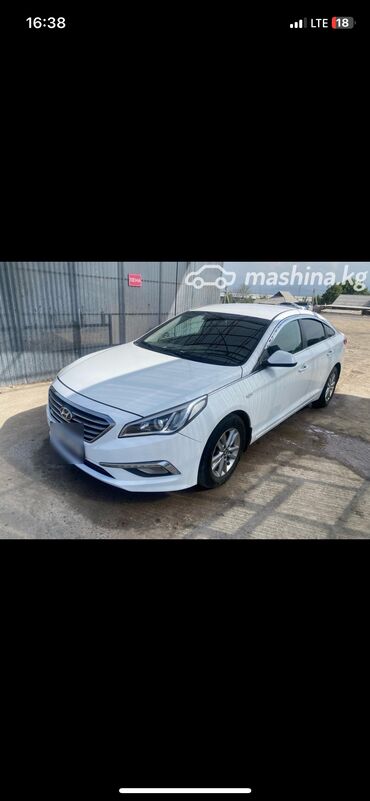 Hyundai: Hyundai Sonata: 2016 г., 2 л, Автомат, Газ, Седан