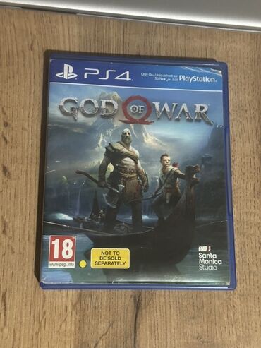Игра God of War для PlayStation 4. Приключенческий экшн, разработанный
