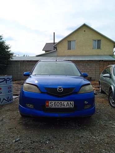 byd машина цена бишкек: Mazda Demio (Mazda2) хэтчбек, синий цвет, правый руль. Кузов