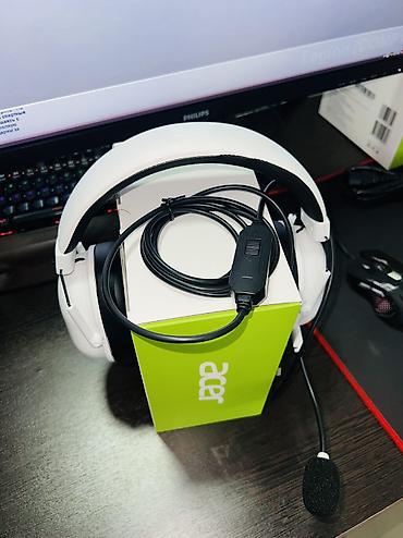 Проводные гарнитуры: Проводные полноразмерные наушники, Acer, Новый, цвет - Белый — 3