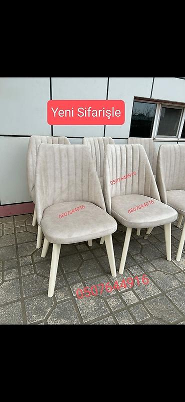 Sifarişlə oturacaqlar: Qonaq otağı üçün, Taxta, Parça, Azərbaycan, Zəmanətli, Kredit yoxdur — 15