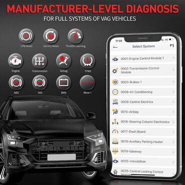 Alati za automobile: NOVO - ANCEL BD500 Bluetooth OBD2 za VW Audi Seat Skoda ANCEL BD500 — 4