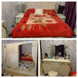 Komodlar: İkinəfərlik çarpayı, Dolab, Termo, 2 tumba, İşlənmiş