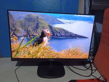 Мониторы: Монитор, Philips, Б/у, 23" - 24" — 5