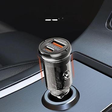 texno 20: Avtomobil qida adapteri "Promate TransDrive-65W"Avtomobil qida — 2