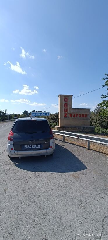 Renault: Renault Scénic minivan - Kuzov: 5 qapılı, tünd boz/gümüş iki rəngli — 2