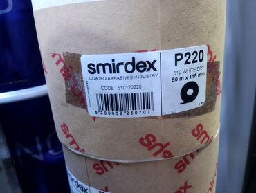 купить углорез по металлу: Рулон абразивной бумаги Smirdex P220 "Белый Сухой" предназначен для