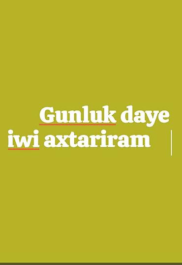 28 may slayd: Xidmət: Günlük dayə Təsvir: - Uşaqların gündəlik baxımı və nəzarəti - — 1