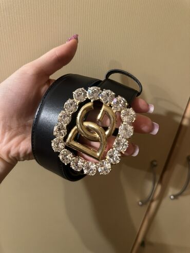 ремень кожаный мужской: Ремень, Dolce & Gabbana, Материал: Натуральная кожа, Женские