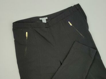 Ubrania damskie: H&M, Spodnie materiałowe damskie, M
