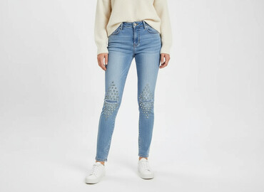 jeansy calvin klein: Jeansy damskie, rozmiar M